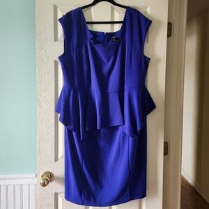 NWT Lane Bryant Royal Blue Dress